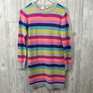 Gap Kids XXL Colorful Striped Tunic Length Sweater/Dress